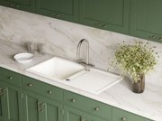 Мойка Омойкири Kitagawa 100-WH фото 3 в Тюмени Мойка Omoikiri Kitagawa 100-WH фото 3 в Тюмени
