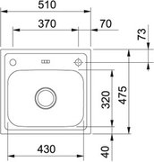 Мойка Franke EFN 610 фото 3 в Тюмени