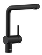 Смеситель Blanco LINUS 525806 Silgranit матовый черный фото в Тюмени