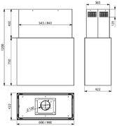 Вытяжка Falmec LAGUNA IS STEEL 90 BLACK фото 4 в Тюмени