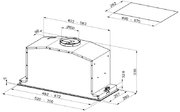 Встраиваемая вытяжка Faber BI-AIR KL A52 фото 3 в Тюмени
