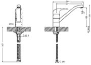 Смеситель Смег MF9RA2 фото 2 в Тюмени Смеситель Smeg MF9RA2 фото 2 в Тюмени
