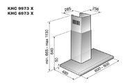 Вытяжка Korting KHC 6973 X фото 3 в Тюмени
