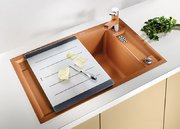 Мойка Blanco Axia II 45S серый беж фото 3 в Тюмени