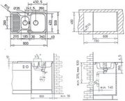 Мойка Teka Princess 1 1/2B 1/2D MCTXT фото 3 в Тюмени