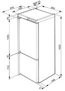 Холодильник Smeg FA350X1 фото 2 в Тюмени