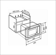 Микроволновая печь Teka MWL 20 BIT STAINLESS STEEL фото 2 в Тюмени
