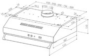 Вытяжка Faber 741 BASE W A60 фото 2 в Тюмени