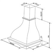 Вытяжка Kuppersberg DRS 600 фото 2 в Тюмени