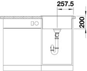 Мойка BLANCO NAYA 5 Silgranit белый фото 4 в Тюмени