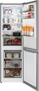 Отдельностоящий холодильник с инвертором Weissgauff WRK 185 Total NoFrost Inverter Inox фото 3 в Тюмени