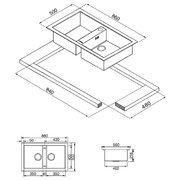 Мойка Smeg LQ862 фото 2 в Тюмени