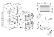 Комбинированный духовой шкаф с функцией СВЧ Smeg SF4102MCS фото 4 в Тюмени
