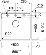 Мойка Franke MRG 610-52 TL белый фото 2 в Тюмени