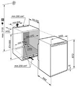 Встраиваемый холодильник Liebherr IK 1654 Premium фото 4 в Тюмени