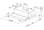 Встраиваемая вытяжка Smeg KSET61E2 фото 4 в Тюмени