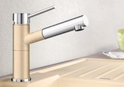 Смеситель Бланко Alta-S compact chrome/Silgranit шампань фото 3 в Тюмени Смеситель Blanco Alta-S compact chrome/Silgranit шампань фото 3 в Тюмени