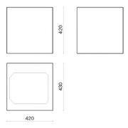 Вытяжка Falmec Rubik 43 (450) (с системой E.ion) ECP black фото 3 в Тюмени