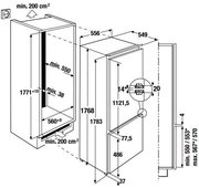 Встраиваемый холодильник Kuppersbusch FKGF 8800.1i фото 2 в Тюмени