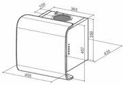 Вытяжка Faber CARRE' PINK F42 фото 3 в Тюмени