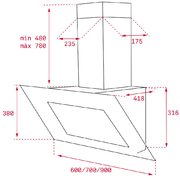 Вытяжка Teka DVT 950 WHITE фото 2 в Тюмени