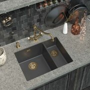 Мойка Омойкири Kata 55-2-U-BL фото 4 в Тюмени Мойка Omoikiri Kata 55-2-U-BL фото 4 в Тюмени