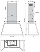 Вытяжка Falmec TIME 85 anthracite фото 3 в Тюмени