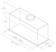 Встраиваемая вытяжка Elica FOLD GR/A/72 фото 4 в Тюмени