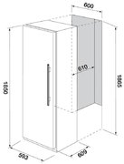 Встраиваемая морозильная камера Fulgor Milano FFSI 351 NF ED X фото 3 в Тюмени
