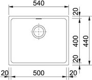 Мойка Franke KBG 110-50 сахара фото 2 в Тюмени