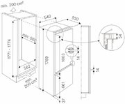 Встраиваемый холодильник Kuppersbusch FKGF 8851.0i фото 2 в Тюмени