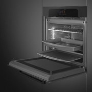 Духовой шкаф с функциями пара и СВЧ Smeg SO6204APB фото 4 в Тюмени