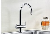 Смеситель Бланко TRIMA нержавеющая сталь UltraResist + фильтр для воды BWT-БАРЬЕР EXPERT STANDARD нержавеющая сталь фото 4 в Тюмени Смеситель Blanco TRIMA нержавеющая сталь UltraResist + фильтр для воды BWT-БАРЬЕР EXPERT STANDARD нержавеющая сталь фото 4 в Тюмени