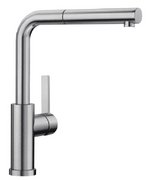 Смеситель Blanco LANORA-S-F 526180 нержавеющая сталь фото в Тюмени