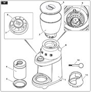 Кофемолка Смег CGF01PGEU фото 4 в Тюмени Кофемолка Smeg CGF01PGEU фото 4 в Тюмени