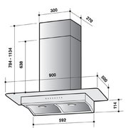 Вытяжка De Dietrich DHD 787 W фото 3 в Тюмени