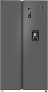 Отдельностоящий холодильник с инвертором и подачей воды Weissgauff WSBS 590 Inverter NoFrost Water Dispenser Grey фото в Тюмени
