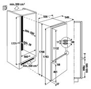 Холодильник Kuppersbusch IKEF 3080-1-Z3 фото 2 в Тюмени