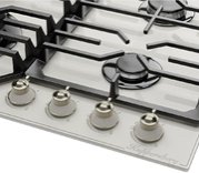 Газовая варочная панель Kuppersberg FG 601 W Silver фото 3 в Тюмени