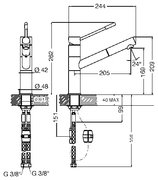 Смеситель Смег MD12-CR фото 2 в Тюмени Смеситель Smeg MD12-CR фото 2 в Тюмени