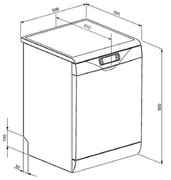 Посудомоечная машина Smeg LVS367B фото 2 в Тюмени