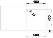 Мойка BLANCO SOLIS 450-IF нержавеющая сталь фото 4 в Тюмени