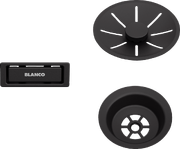 Набор декоративных элементов Blanco C-overflow и InFino® черный матовый одна чаша 239975 фото в Тюмени