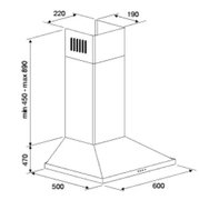 Вытяжка Kuppersberg F 601 B фото 2 в Тюмени