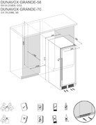 Винный шкаф Dunavox DX-70.258B фото 3 в Тюмени