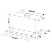 Встраиваемая вытяжка Bertazzoni KTE60MOD1B фото 4 в Тюмени