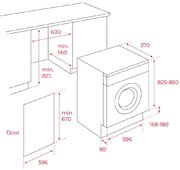 Встраиваемая стирально-сушильная машина Teka LSI5 1481 фото 2 в Тюмени