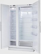 Холодильник с морозильной камерой Festivo 120 CFM 120CFM521 (белый/нержавеющая сталь) фото 2 в Тюмени