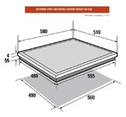 Индукционная варочная панель Brandt BPI6427B фото 2 в Тюмени