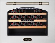 Встраиваемый винный шкаф Lofra ZBRS24M/A CANTINA 24 INOX BRONZO фото в Тюмени